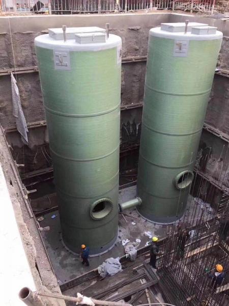 柳州地区重庆OPPO智能生态科技园安装一体化污水提升泵
