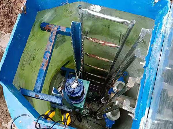 柳州地区一体化提升泵内部展示